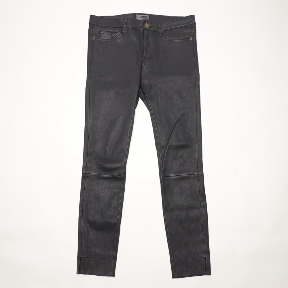 Current Elliot genuine leather pants size 28
